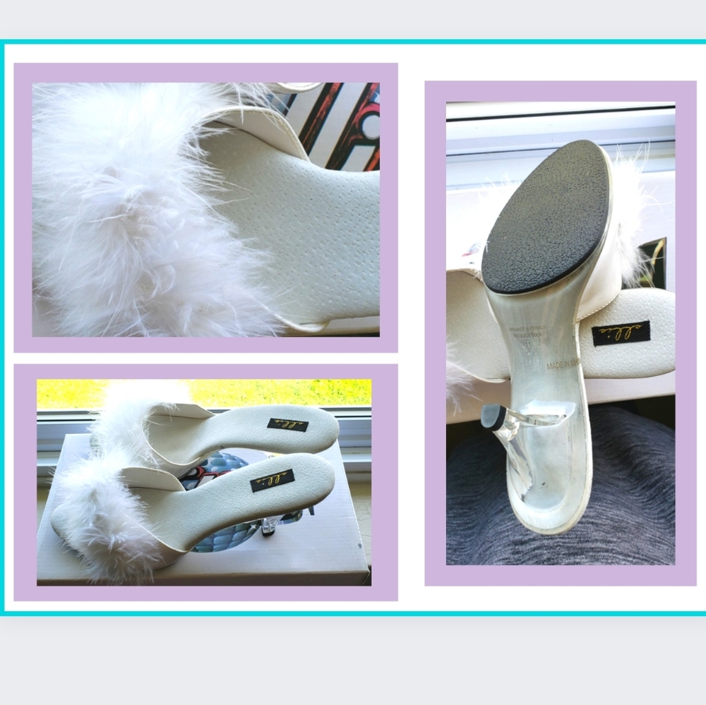 🔥NWT/BOX Clear Heels